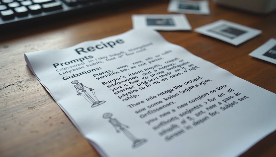 Frozen creative recipe card with stress-test results on new subjects